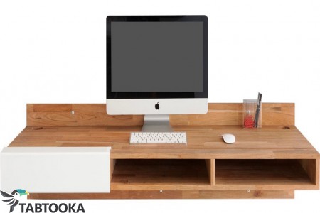 میز کامپیوتر دیواری مدل  دیبا